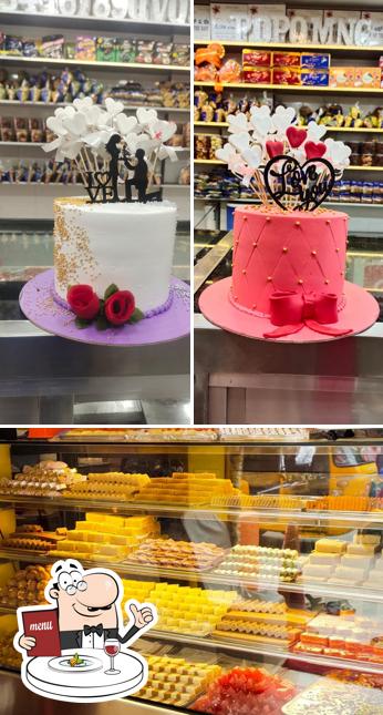 The photo of food and interior at New slv cake palace