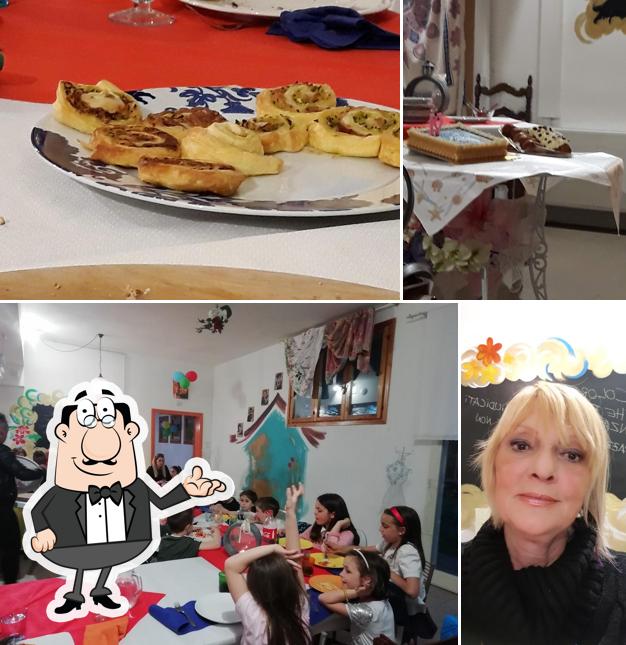 Questa è la immagine che presenta la interni e cibo di Girotondo
