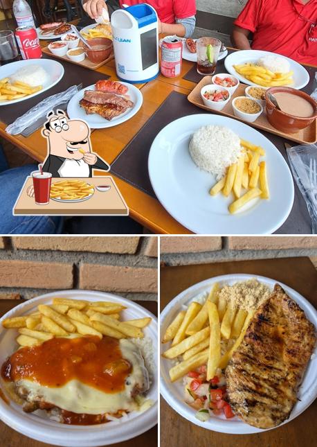 Batata frita em Cabana Vila Ema