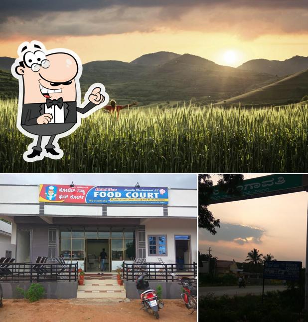 The exterior of Hotel New Food Court