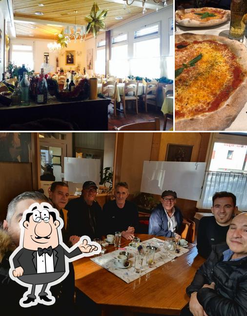 Gli interni di Restaurant Mona-Lisa