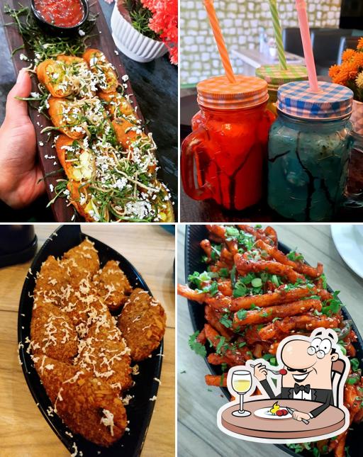 Food at The Nature view restaurant and cafe