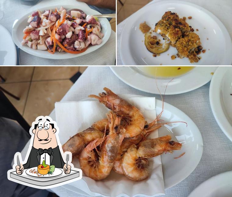 Platti al Trattoria L'Ancora