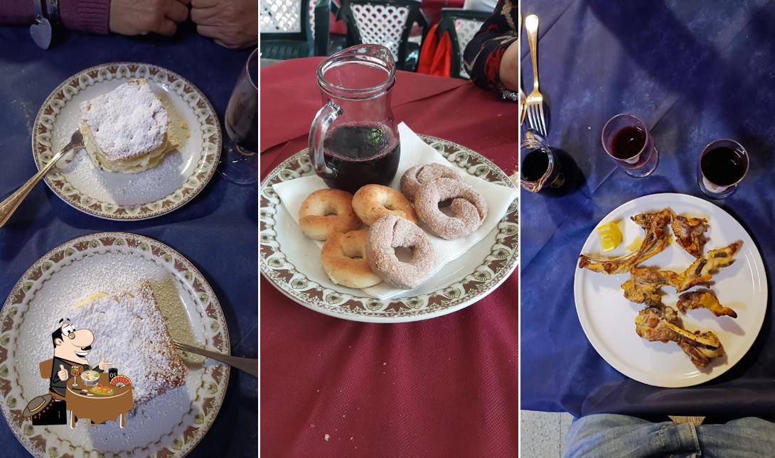 Cibo al Trattoria Carlini