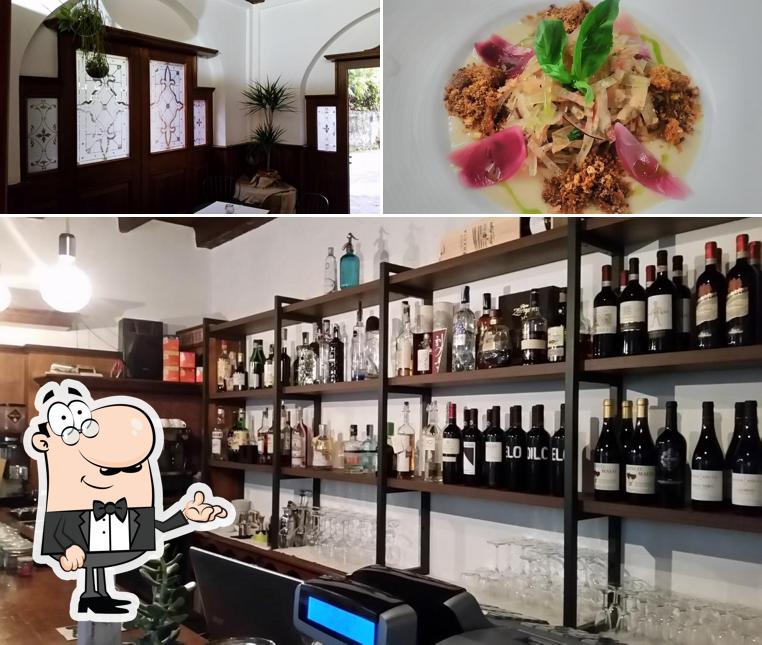 Tra le varie cose da Ristorante Grotte di Realdino si possono trovare la interni e cibo