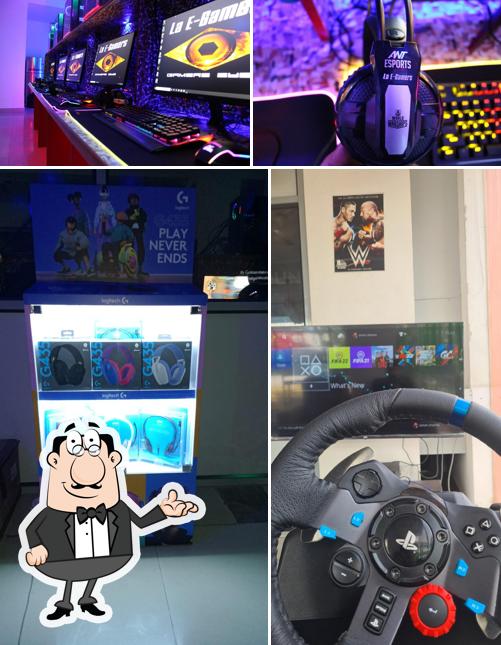 The interior of Laegamers Lounge Esports