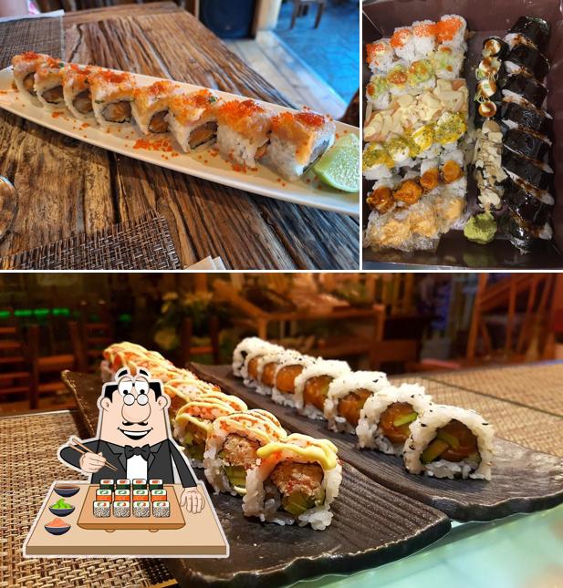 Prova le varie opzioni di sushi