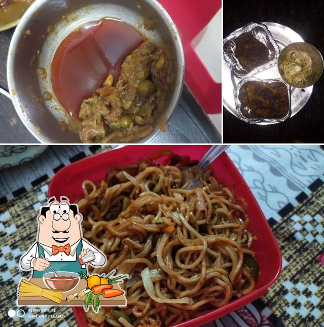 Spaghetti bolognese at Krishna Coffee Center