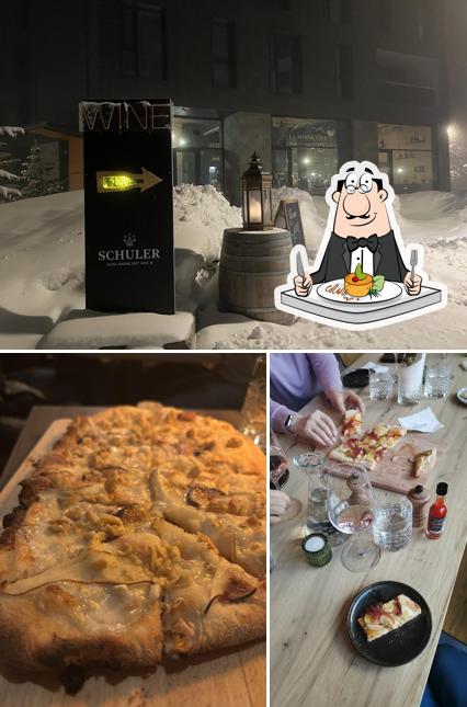 Cibo al La Bonne Cave Andermatt