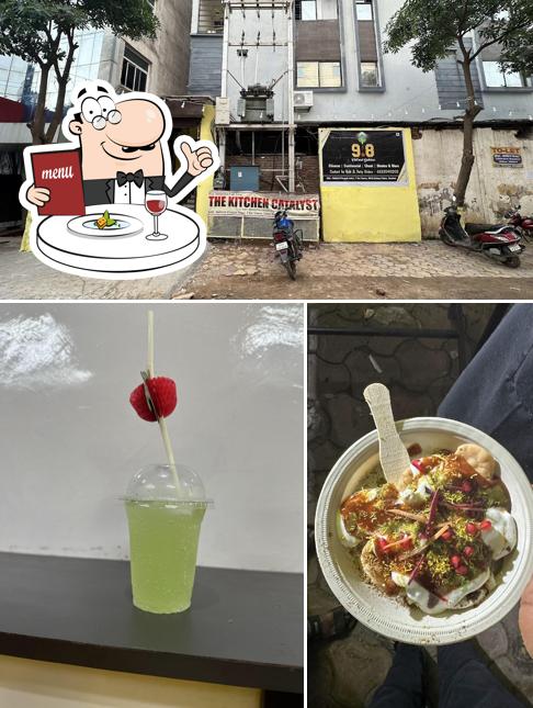 The image of NINE POINT EIGHT’s food and exterior