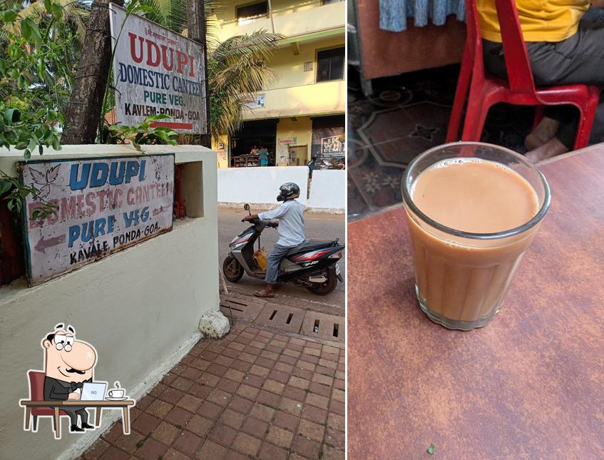 The interior of Udupi Canteen