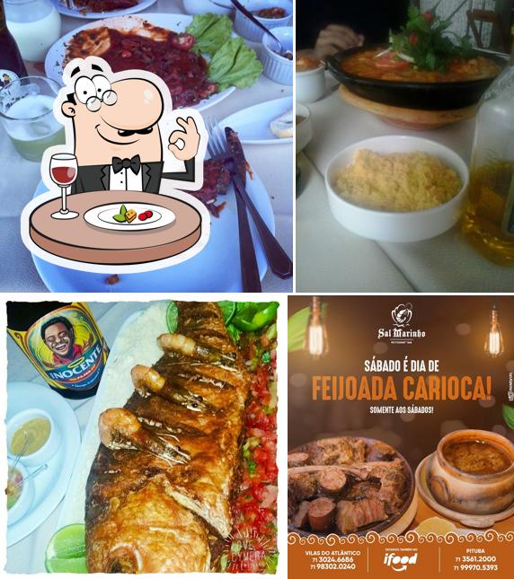 Comida em Sal Marinho Restaurante e Bar