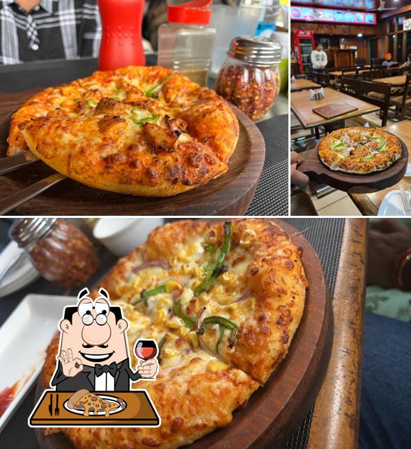 Order pizza at Sa-Ba Family Restaurant