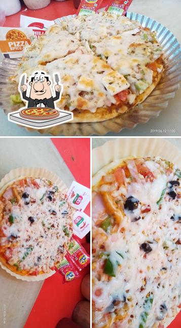 Order various types of pizza