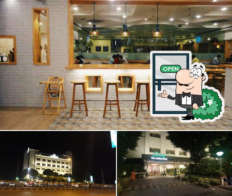 Among various things one can find exterior and interior at Shreemaya Residency Restaurant