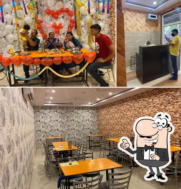 New Vaishno Dhaba is distinguished by interior and food