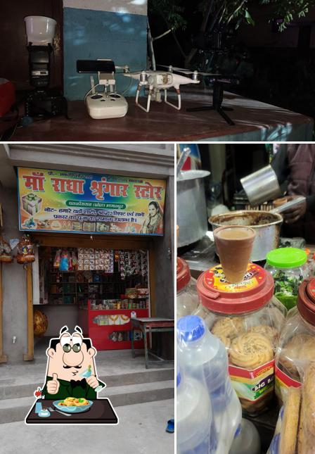This is the image depicting food and interior at Baba Tea House