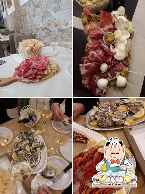 Ostriche al La cantina di Bacco