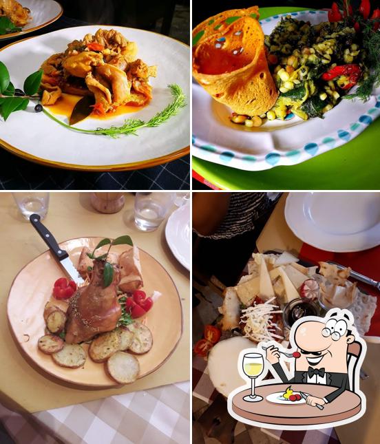 Cibo al Osteria del Seminario ..dove i sapori della Tuscia e della Sardegna si incontrano
