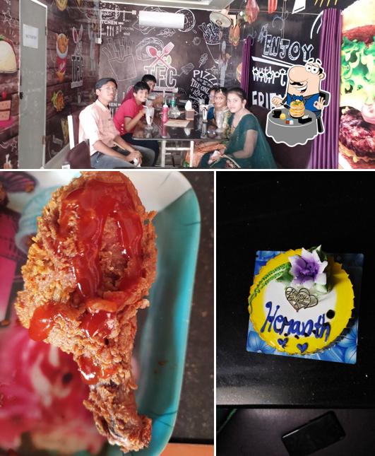 The restaurant's food and interior
