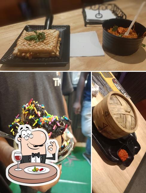 Food at Tea Machi Cafe