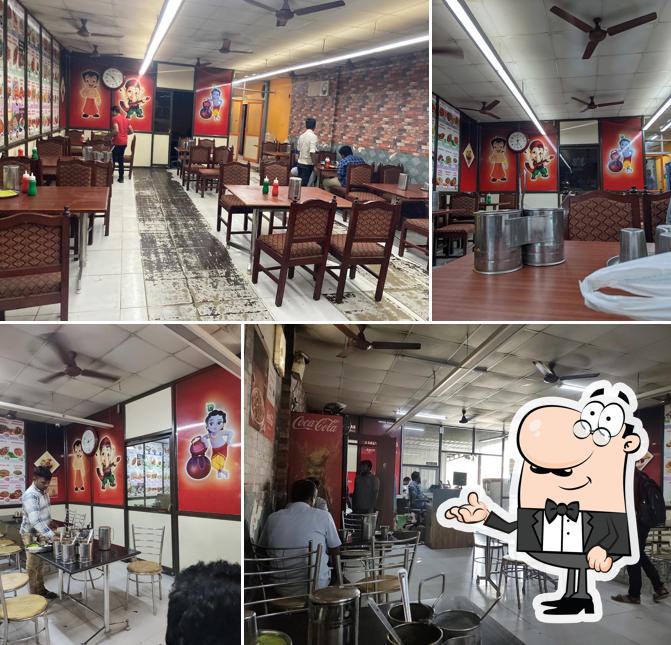 The interior of Amma Hotel