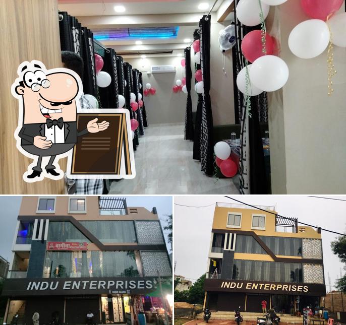 This is the photo depicting exterior and interior at Bagicha Restaurant