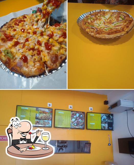 Food at Heaven Pizza & Cafe (BY CAFE HEART SQUARE )