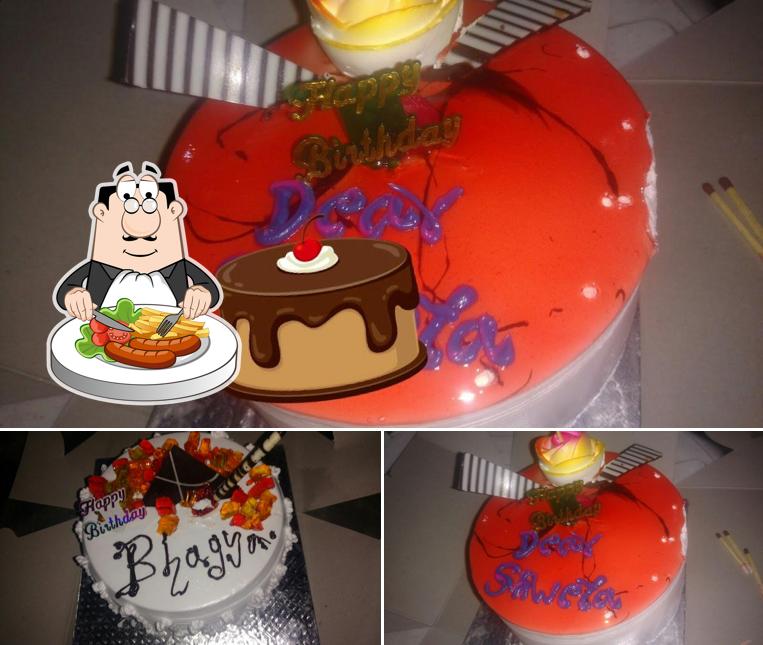 Food at Monginis Cake Shop