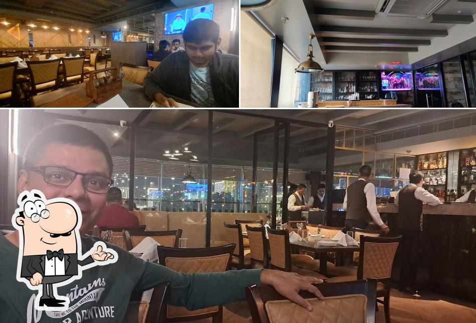 The interior of Moti Mahal Delux