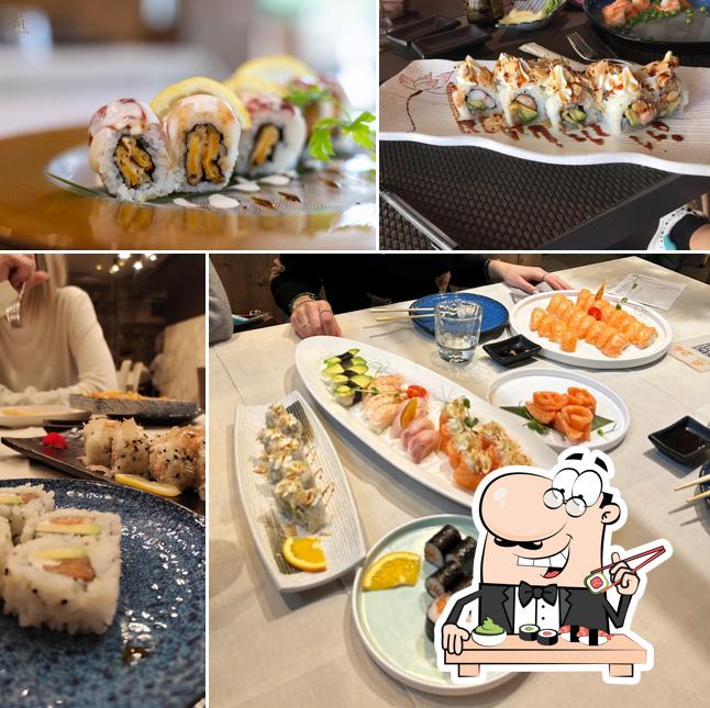 Il sushi è il cibo tradizionale della cucina giapponese