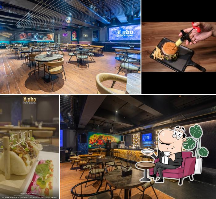 The interior of Ludo Kitchen & lounge