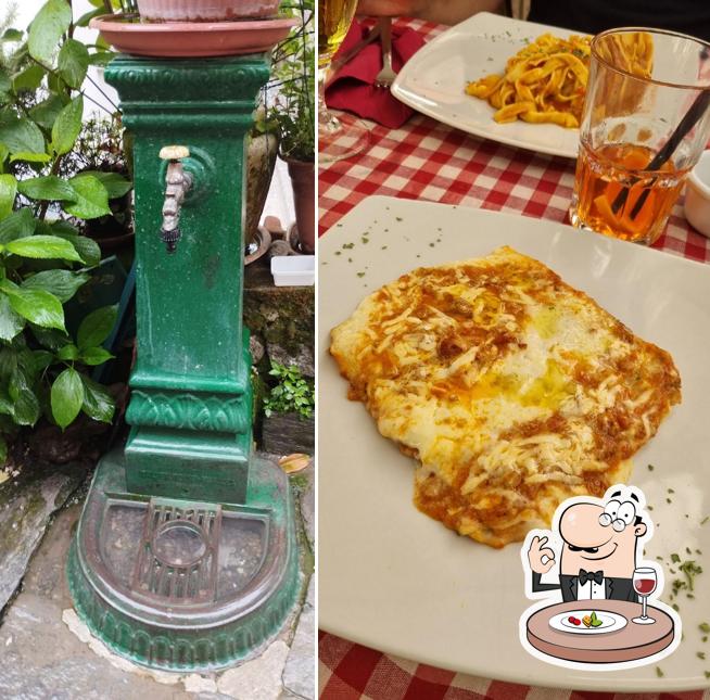 Platti al Osteria della Piazzetta