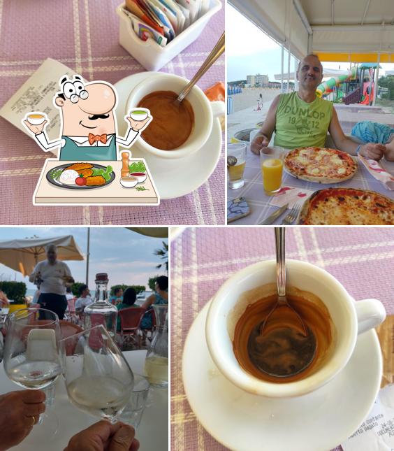 Mousse al cioccolato al Pizzeria Ristorante Villa al Mare