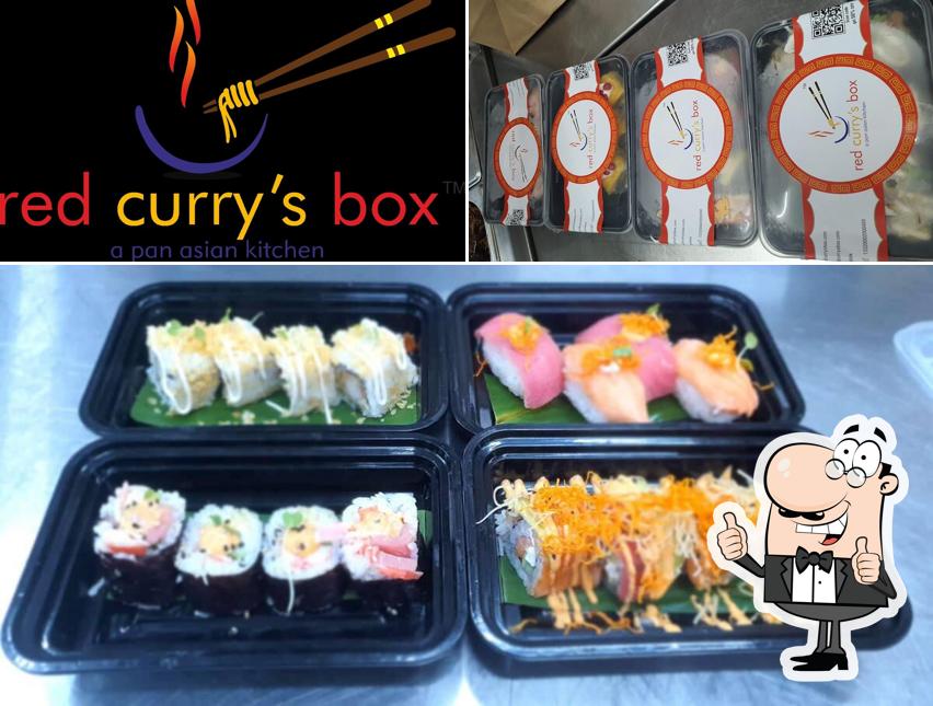 See this pic of Red Curry's Box