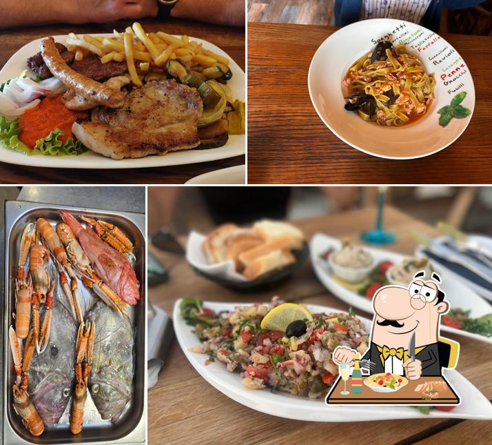 Spezzatino di maiale e ceviche al Konoba Lemo