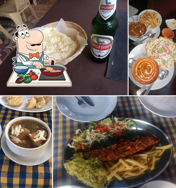 Chicken curry at Shanti restaurant