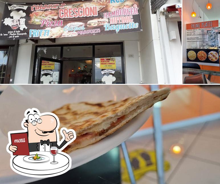Platti al Da Mauro "la Vera Piadina Romagnola"