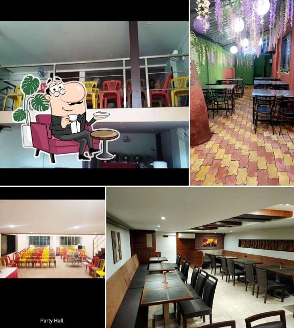 The interior of Hotel Atithi