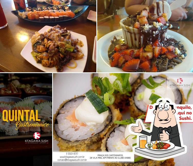 Comida em Kitagawa Sushi