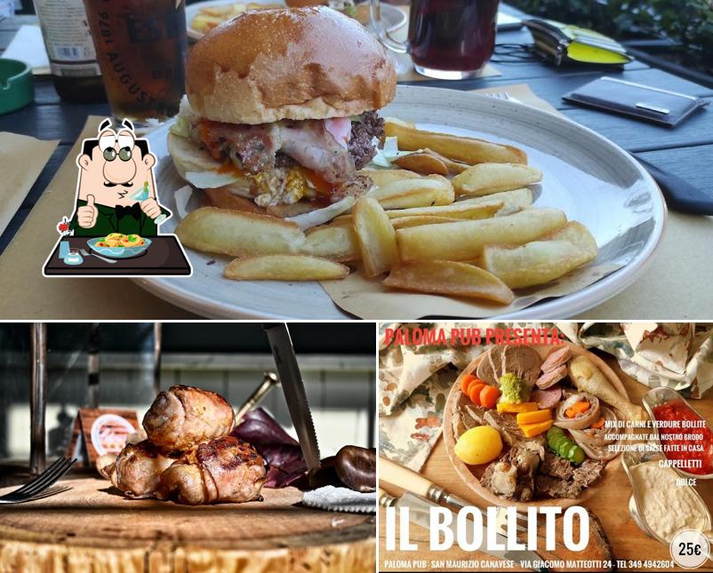 Panino con maiale stirato al Paloma