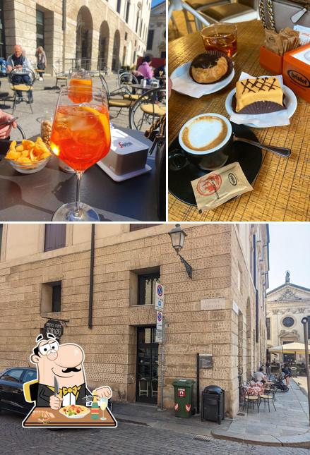 Dai un’occhiata alla foto che raffigura la cibo e esterno di Antico Caffe' Scrigni Sas