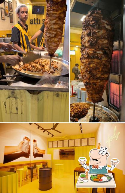 The image of food and interior at Atti Square - Vyasarpadi