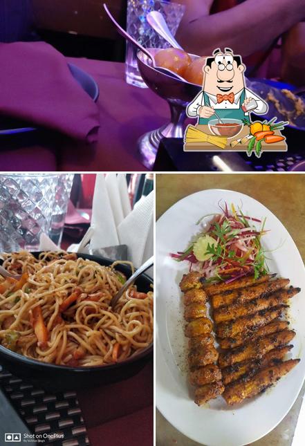 Spaghetti bolognese at Desi Dragon Indian & Chinese Delivery Kitchen