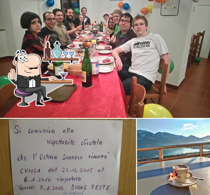 Dai un'occhiata agli interni di Osteria Svanesc
