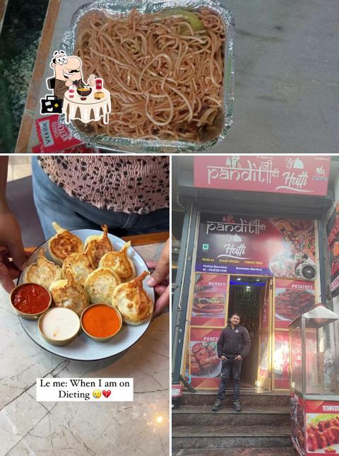 Food at Pandit ji di hatti