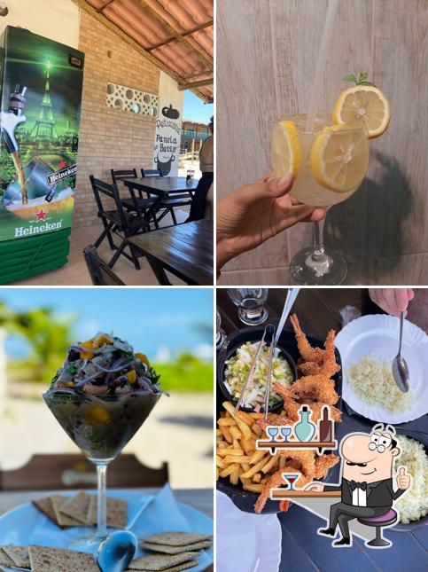 O interior do Petiscaria André Santos