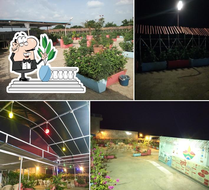 The exterior of RADHE TERRACE FAMILY RESTAURANT