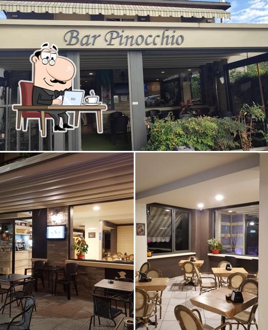 Gli interni di Bar Pinocchio