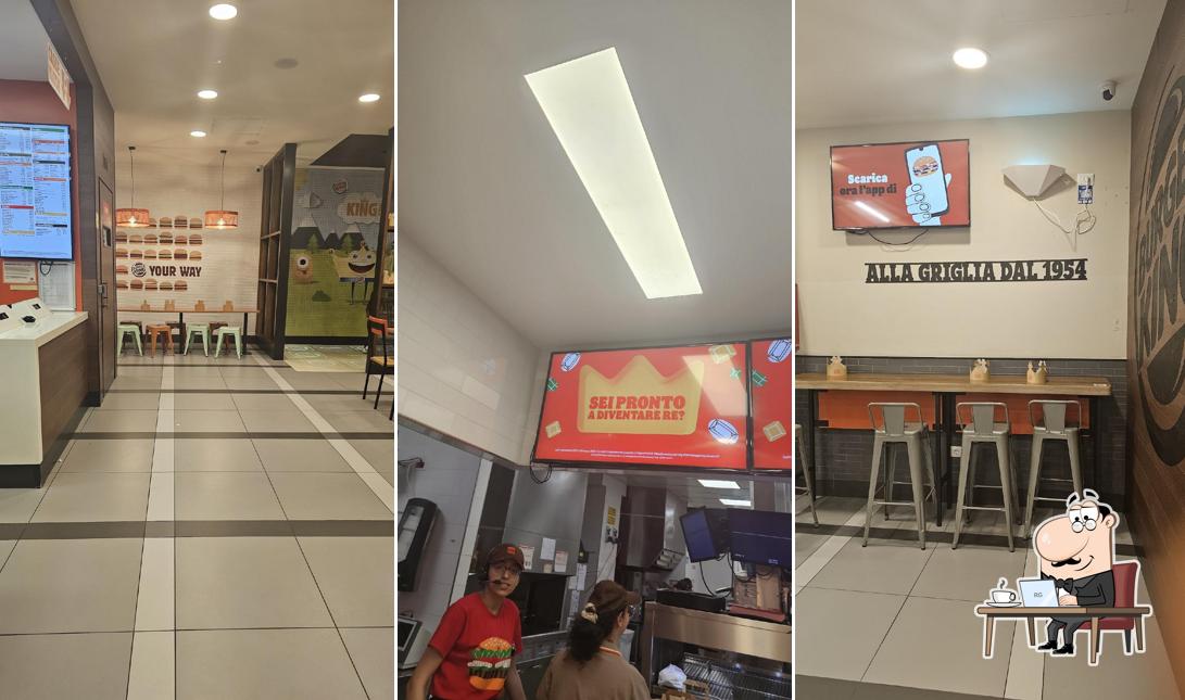 Dai un'occhiata agli interni di Burger King Cremona